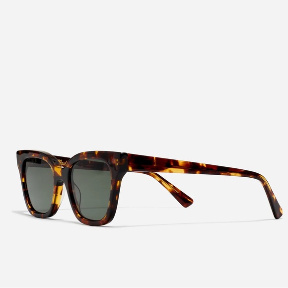 Madewell Pierport Sunglasses - Whiskey Tort - Tortise - Picture 3 of 8